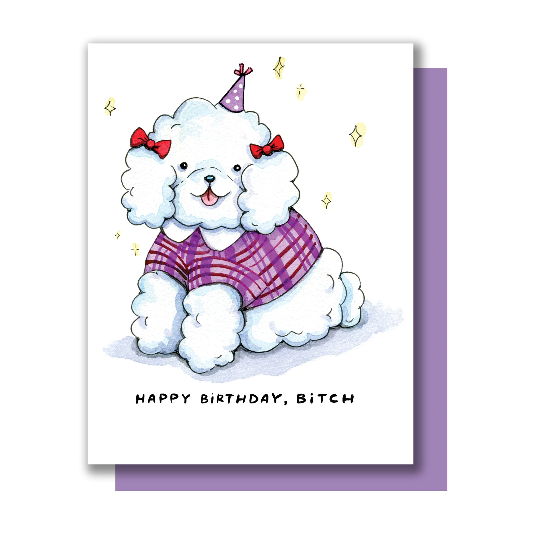 happy birthday puppy card