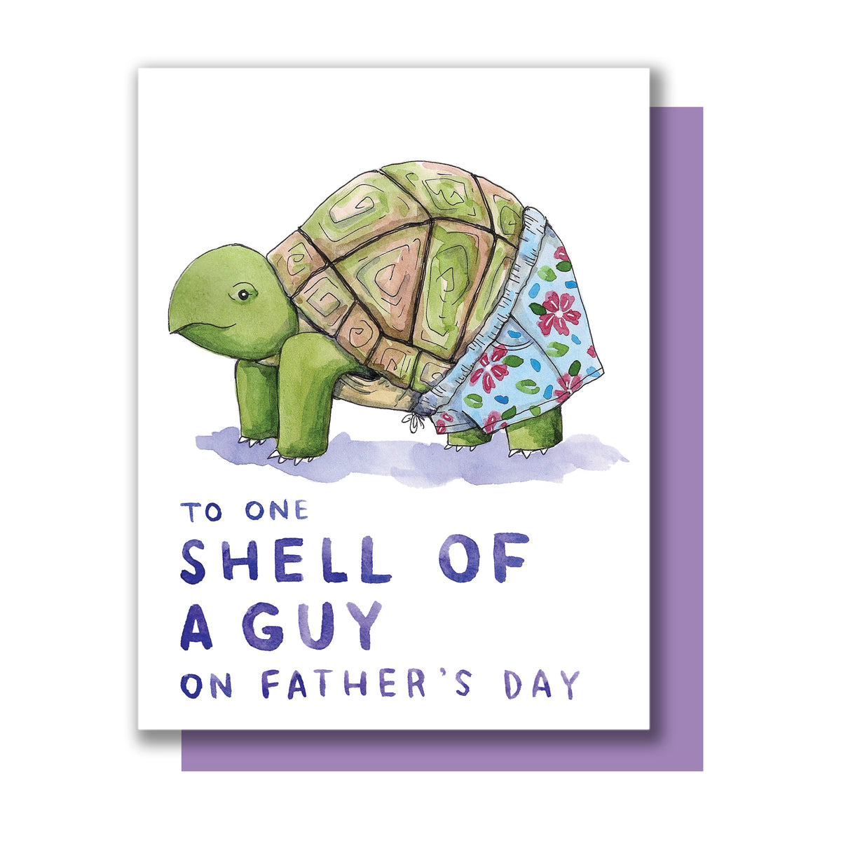 To One Shell of a Guy Turtle Father's Day Card – Paper Wilderness